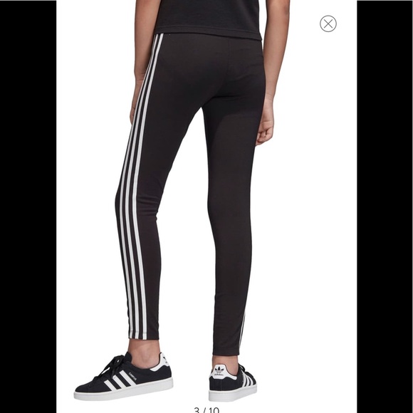 New adidas originals 3 stripes Leggings Girl youth - Picture 10 of 11